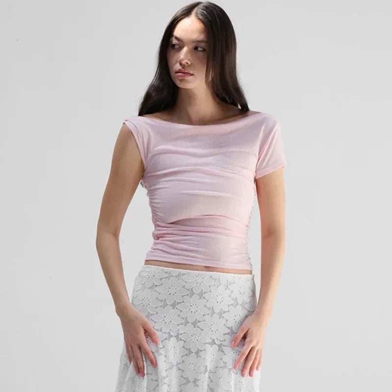 Asymmetric Off-Shoulder Top - Livellia