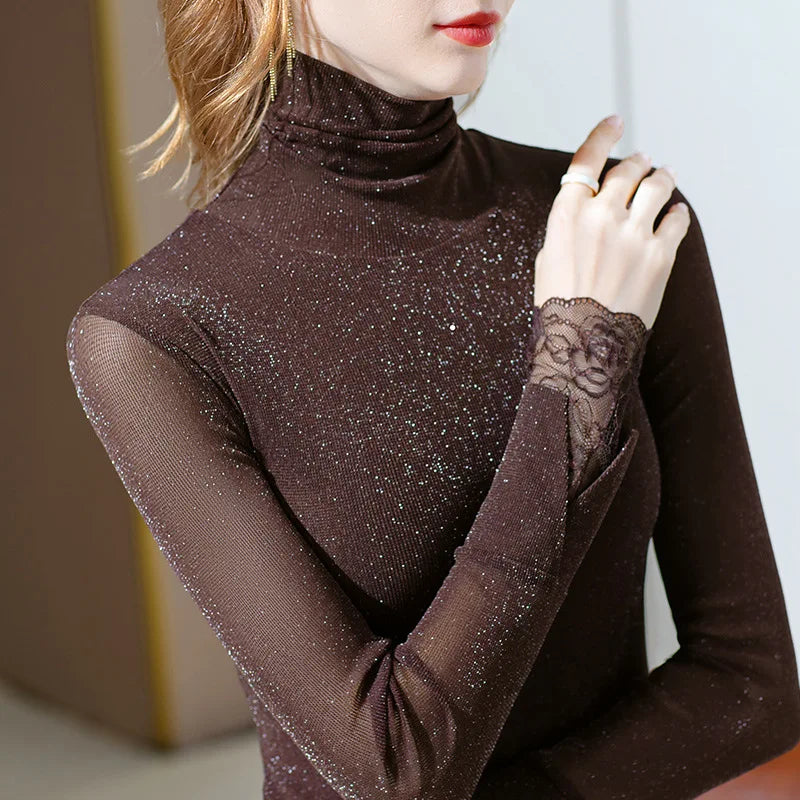 Lace Mesh Top - Livellia