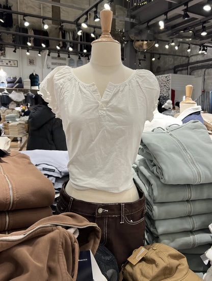 Puff Waist Tee - Livellia