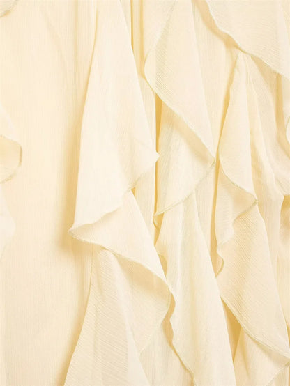 Whisper Ruffle Top - Livellia