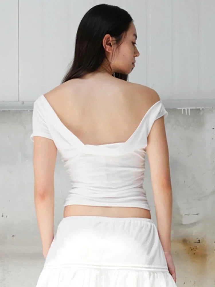 Asymmetric Off-Shoulder Top - Livellia