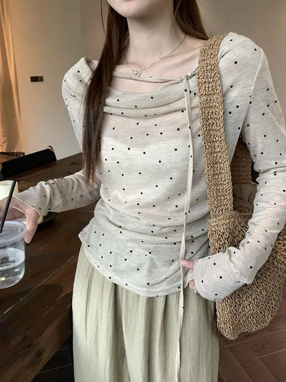 Chic Polka Pleat - Livellia