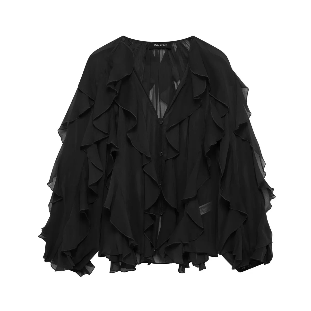 Whisper Ruffle Top - Livellia