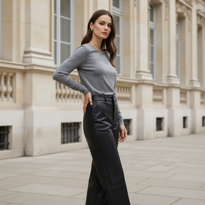 Old Money Inspired Pants & Top Set